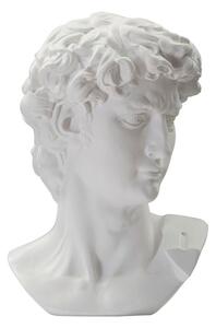 Mauro Ferretti Dekoracija Velika bijela glava 44x35,5x60 cm