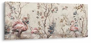 Slika - Crtanje flaminga (120x50 cm)