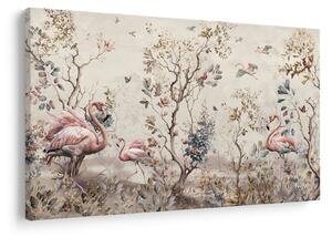 Slika - Crtanje flaminga (90x60 cm)