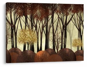 Slika - Dekorativna šuma (70x50 cm)
