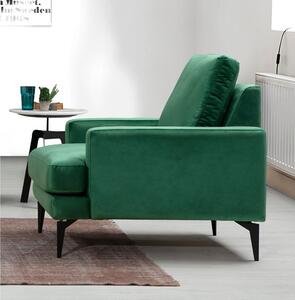 Atelier Del Sofa Fotelja wing PAPIRA zelena, Papira Armchair