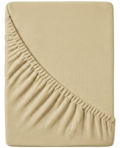 Frotirna plahta krem 140x200 cm