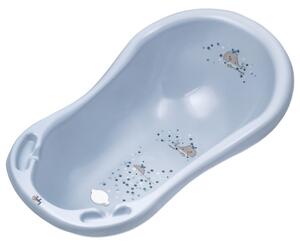 Kadica Whale 84 cm s čepom MINIMAL, Satin blue