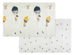 PETITE&MARS Dvostrana podloga za igru Campy, Mountains&Triangles 130x200 cm