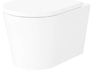Cersanit Viseća WC školjka Mesta (Bez ruba, WC odvod: Vodoravno, Bijela)
