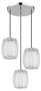 Globo Visilica Maribel (Visina: 1.200 mm, Promjer: 18 cm, 60 W, E27, Okruglo kućište, Srebrna)