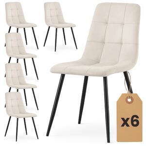 Set blagovaonskih stolica (6 kom.) Nairobi (bež)
