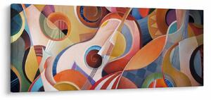 Slika - Glazbeni sažetak (120x50 cm)