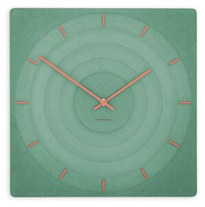 Zidni sat Luxhora Arenora Mint Green 11 boja kazaljki