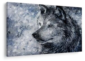 Slika - Crtani vuk (90x60 cm)