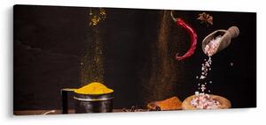 Slika - Začini u pokretu (120x50 cm)