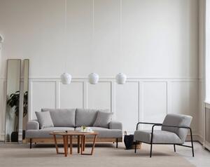 Atelier Del Sofa Trosjed, Eti Oak 3 Seater -Grey