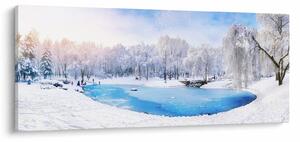 Slika - Ledeno jezero (120x50 cm)