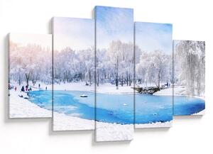 Slika - Ledeno jezero (150x105 cm)