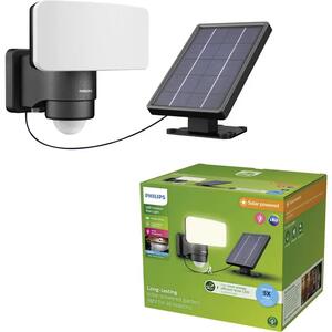 Tylus VANJSKI ZIDNI SOLARNI REFLEKTOR SA SENZOROM 5000K CRNA 8720169362222