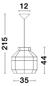 MIA VISILICA E27 /IP20/RATAN NL9858659