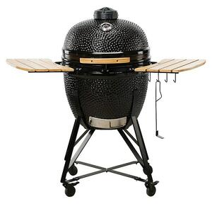 Bono Roštilj na drveni ugljen Kamado Grande (Promjer površine roštilja: 49 cm, Crna)