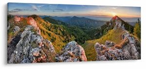 Slika - Planinski krajolik (120x50 cm)