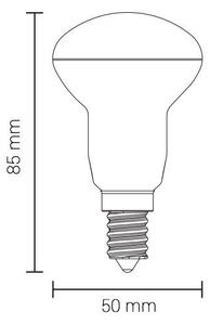 LED ŽARULJA E14 R50 6W 4500K