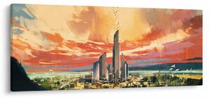Slika - Oslikani grad (120x50 cm)