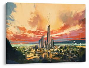 Slika - Oslikani grad (70x50 cm)