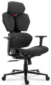 Ergonomska tekstilna okretna uredska stolica - HC-1010 BLACK