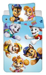 Pamučna dječja posteljina za dječji krevetić 100x135 cm Paw Patrol – Jerry Fabrics