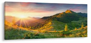 Slika - Ljetni krajolik (120x50 cm)