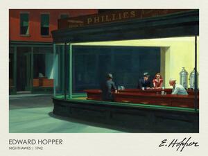 Reprodukcija Noćni sokolovi, Edward Hopper