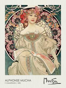 Reprodukcija F. Champenois (1898), Alfons Mucha