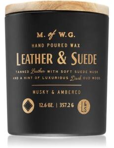 Makers of Wax Goods Leather & Suede mirisna svijeća 357,2 g