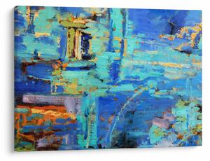 Slika - Apstraktna uljana slika (70x50 cm)