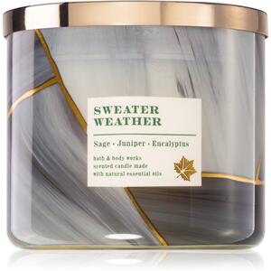 Bath & Body Works Sweater Weather mirisna svijeća 411 g