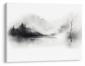 Slika - Slikanje pejzaža tušem (70x50 cm)