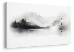 Slika - Slikanje pejzaža tušem (90x60 cm)