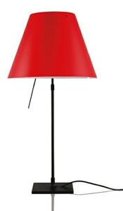 Stolne Lampa Luceplan, prigušiv, Crvena, Dnevna soba, Aluminij