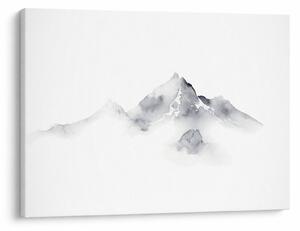 Slika - Slikanje planina tušem (70x50 cm)