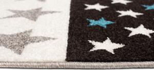 Preslatki plavi tepih sa zvijezdama Šírka: 200 cm / Dĺžka: 300 cm