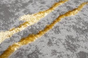 Ekskluzivan moderan sivi tepih sa zlatnim motivom Širina: 200 cm | Duljina: 300 cm