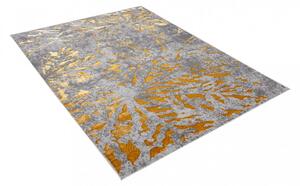 Ekskluzivan moderan sivi tepih sa zlatnim motivom Širina: 80 cm | Duljina: 150 cm