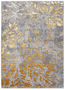 Ekskluzivan moderan sivi tepih sa zlatnim motivom Širina: 160 cm | Duljina: 230 cm