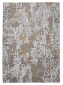 Moderan sivi tepih sa zlatnim motivom Širina: 160 cm | Duljina: 230 cm