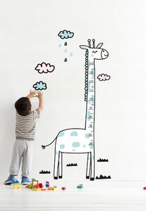 Šarmantna zidna naljepnica Žirafa 170 x 79 cm