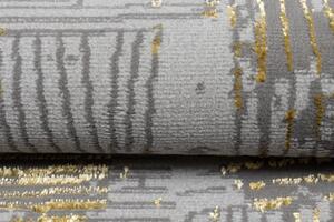 Moderan sivi tepih sa zlatnim motivom Širina: 160 cm | Duljina: 230 cm