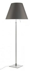 Podne Lampa Luceplan, Sivo, Dnevna soba, Aluminij
