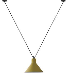 Lampe Gras 323 XL viseća svjetiljka, konusna, žuta – DCW