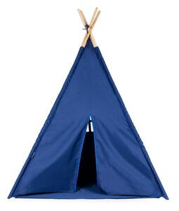 Teepee šator, kućica za djecu u plavoj boji