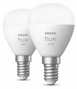 PHILIPS HUE pametna LED žarulja White 5.7W LUSTER E14 (2 kom) 8719514356771