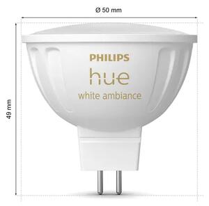 PHILIPS HUE LED reflektor (spot) White Ambiance 5.1W MR16 (2 kom) 8719514491588
