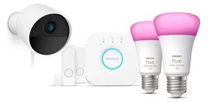 PHILIPS HUE pametna LED žarulja SECURE CAMERA White and Color Ambiance E27 SET 8720169192317